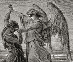Jacob wrestling angel